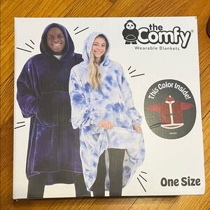 The Comfy Wearable Blanket in Santa One Size